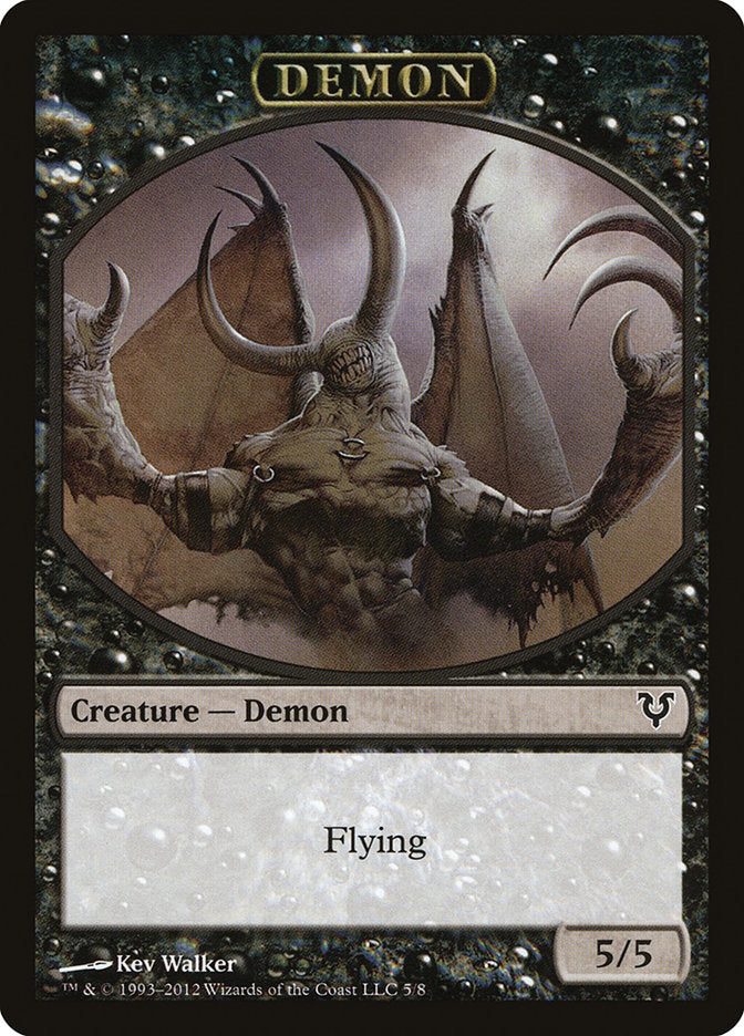 Demon Token [Avacyn Restored Tokens] | Total Play