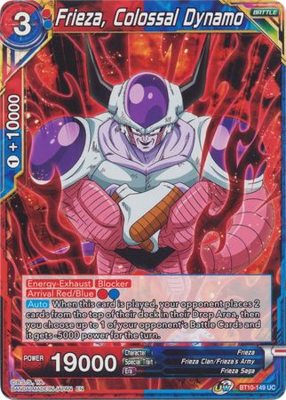 Frieza, Colossal Dynamo (BT10-149) [Rise of the Unison Warrior] | Total Play