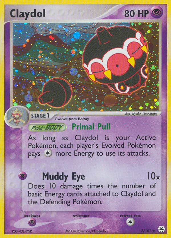 Claydol (2/101) [EX: Hidden Legends] | Total Play