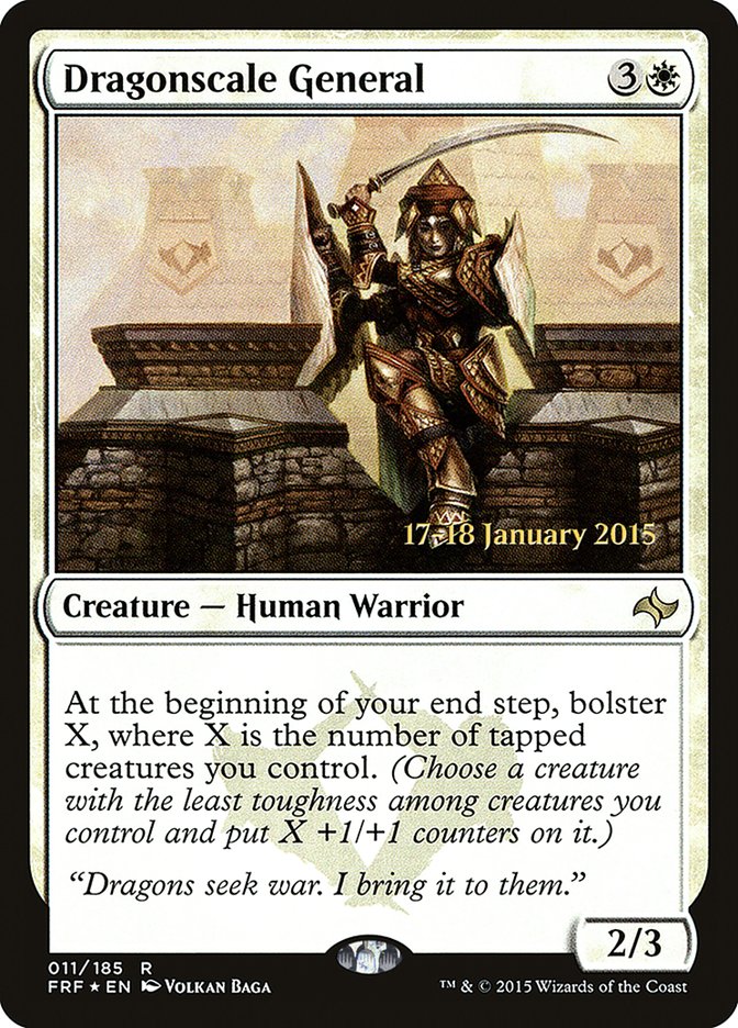 Dragonscale General [Fate Reforged Prerelease Promos] | Total Play