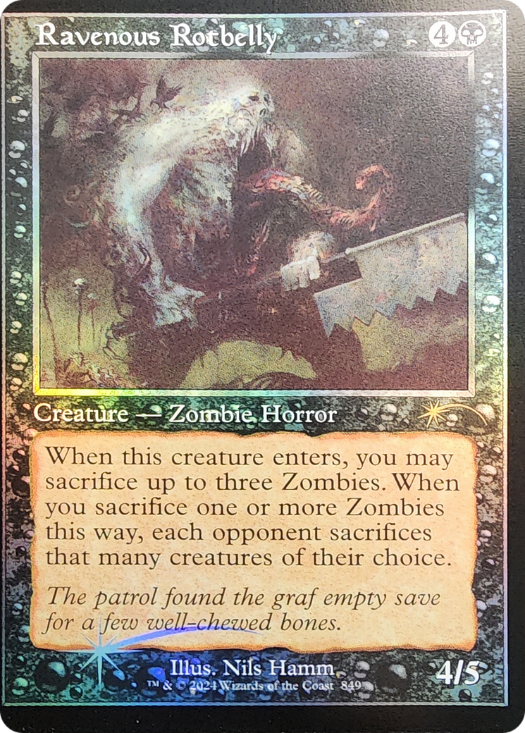 Ravenous Rotbelly (Retro Frame) [Secret Lair Drop Series] | Total Play