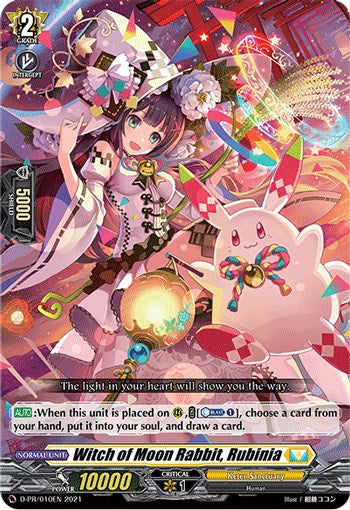 Witch of Moon Rabbit, Rubinia (D-PR/010EN) [D Promo Cards] | Total Play