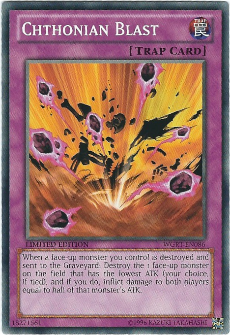 Chthonian Blast [WGRT-EN086] Common | Total Play