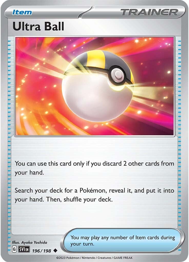 Ultra Ball (196/198) [Scarlet & Violet: Base Set] | Total Play