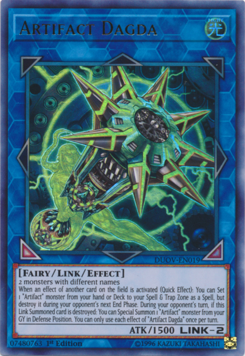 Artifact Dagda [DUOV-EN019] Ultra Rare | Total Play