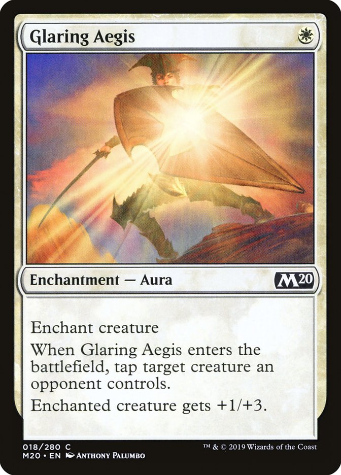 Glaring Aegis [Core Set 2020] | Total Play