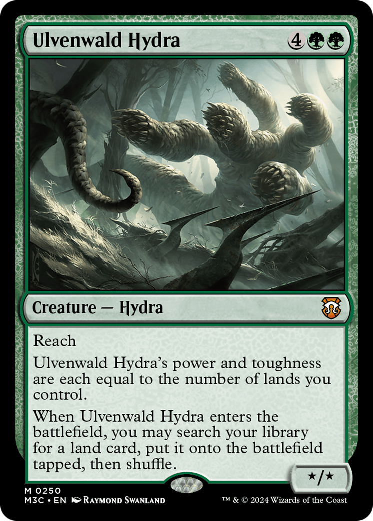 Ulvenwald Hydra (Ripple Foil) [Modern Horizons 3 Commander] | Total Play