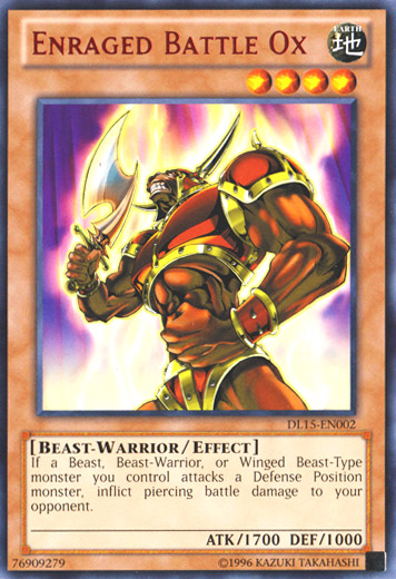 Enraged Battle Ox (Red) [DL15-EN002] Rare | Total Play