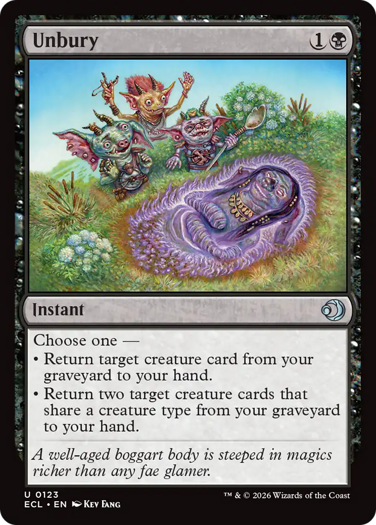 Unbury [Lorwyn Eclipsed] | Total Play