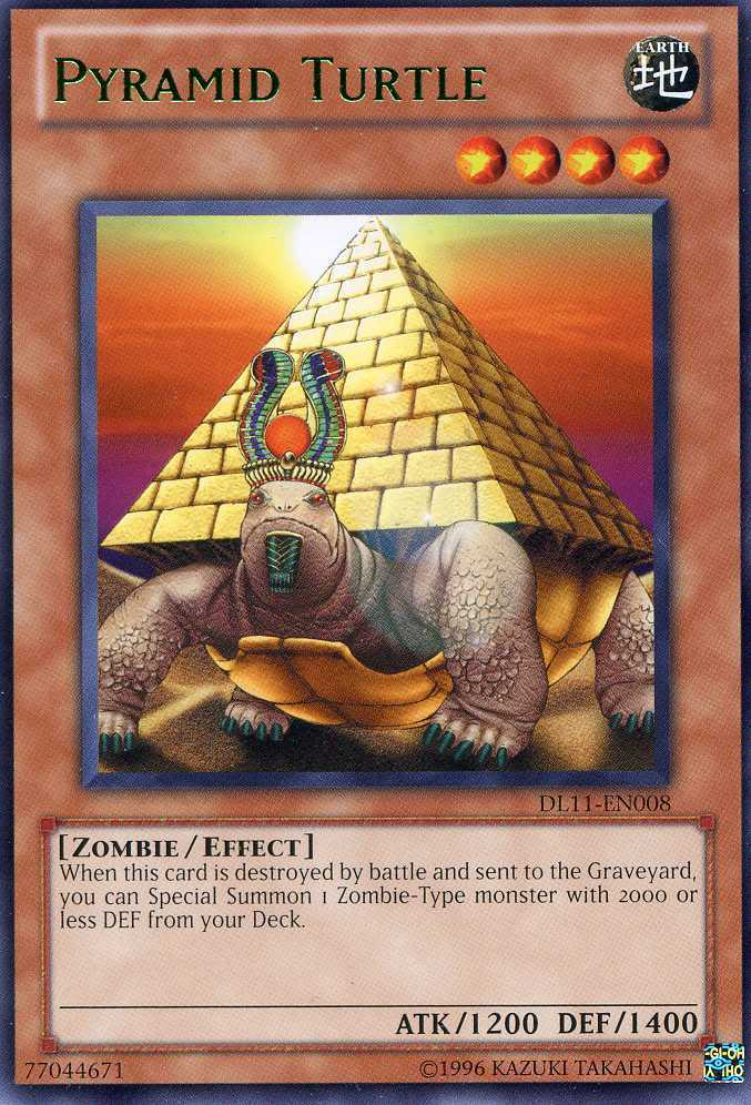 Pyramid Turtle (Green) [DL11-EN008] Rare | Total Play
