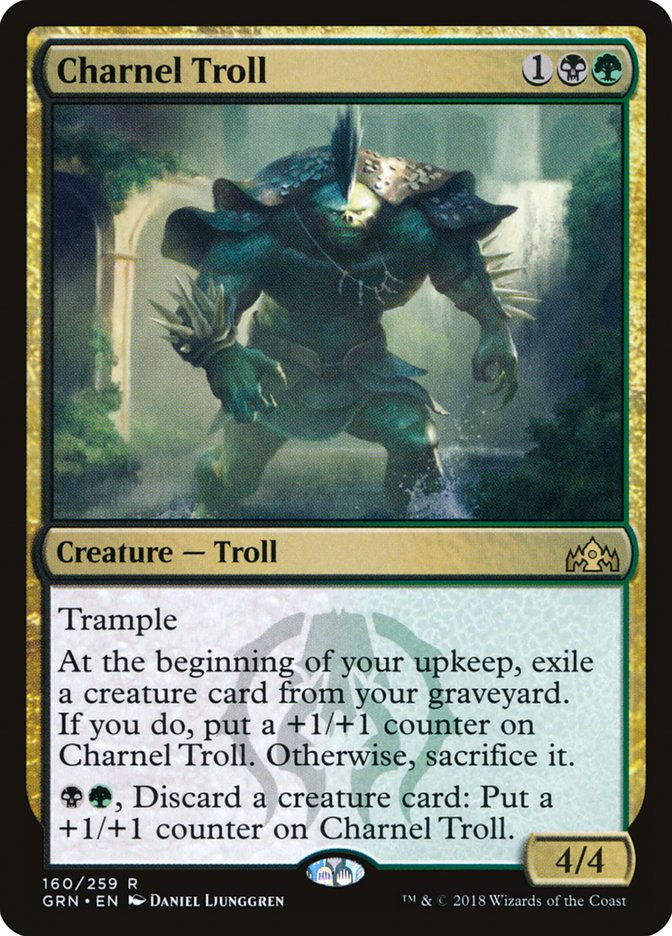 Charnel Troll [Guilds of Ravnica] | Total Play