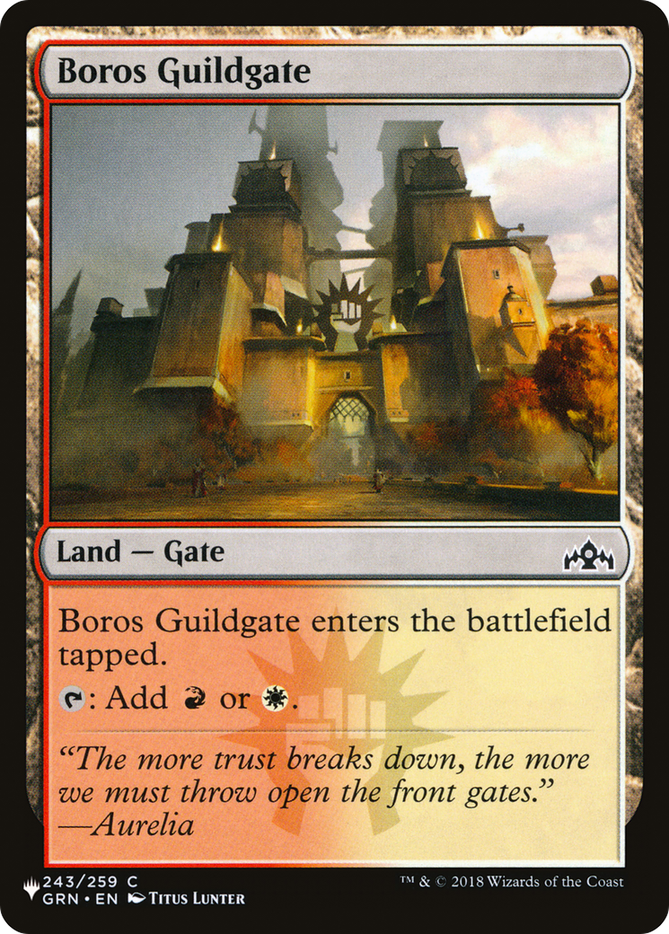 Boros Guildgate [The List] | Total Play