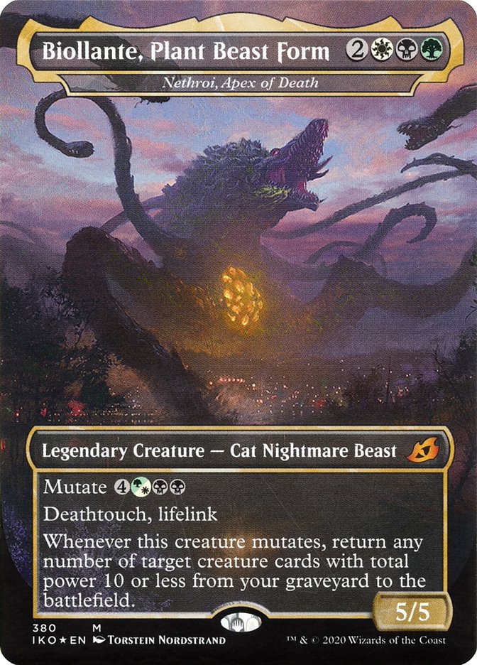 Nethroi, Apex of Death - Biollante, Plant Beast Form (Godzilla Series) [Ikoria: Lair of Behemoths] | Total Play