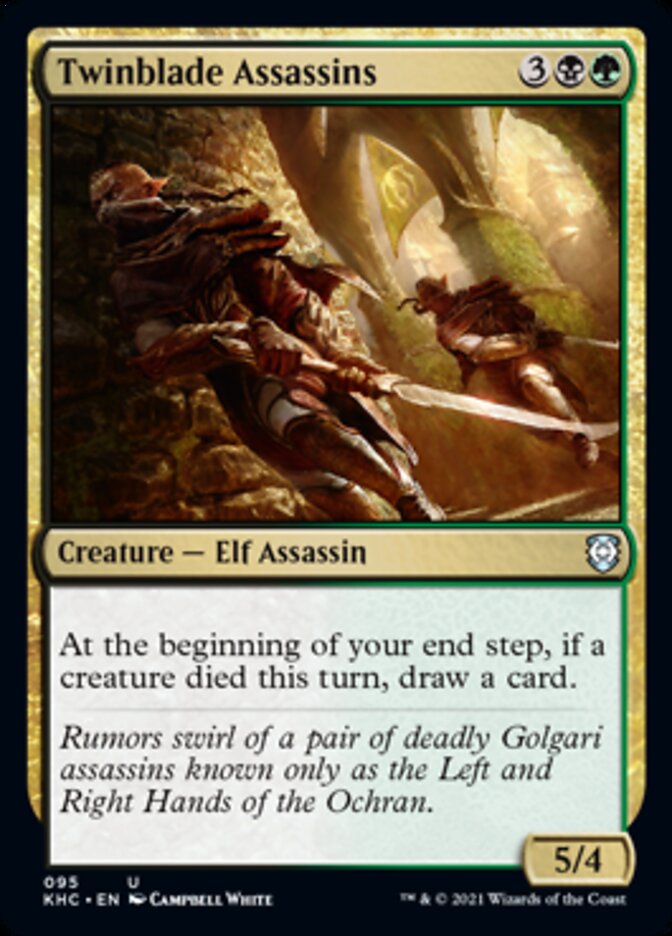 Twinblade Assassins [Kaldheim Commander] | Total Play