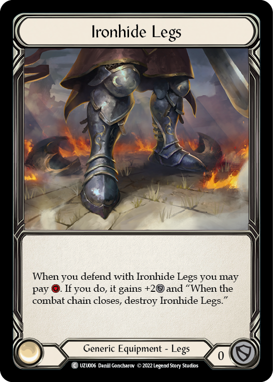 Ironhide Legs [UZU006] (Outsiders Uzuri Blitz Deck) | Total Play