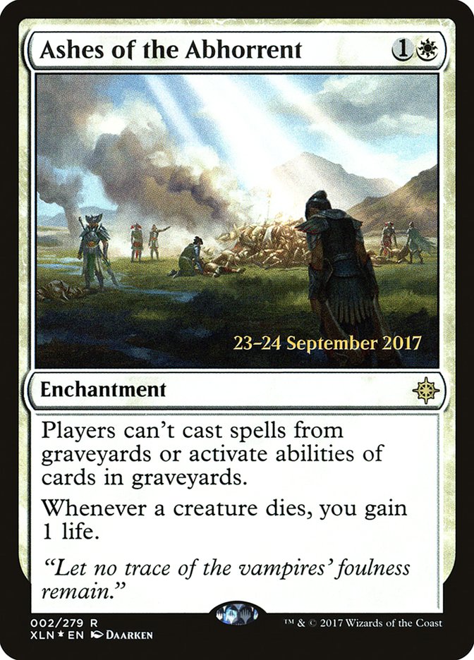 Ashes of the Abhorrent [Ixalan Prerelease Promos] | Total Play