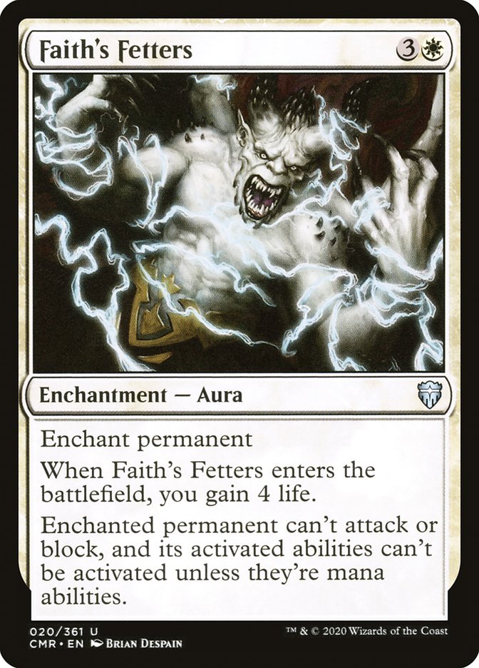 Faith's Fetters [Commander Legends] | Total Play