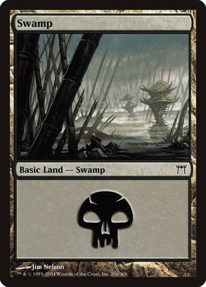 Swamp (296) [Champions of Kamigawa] | Total Play