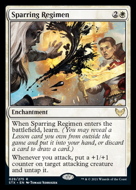 Sparring Regimen [Strixhaven: School of Mages] | Total Play