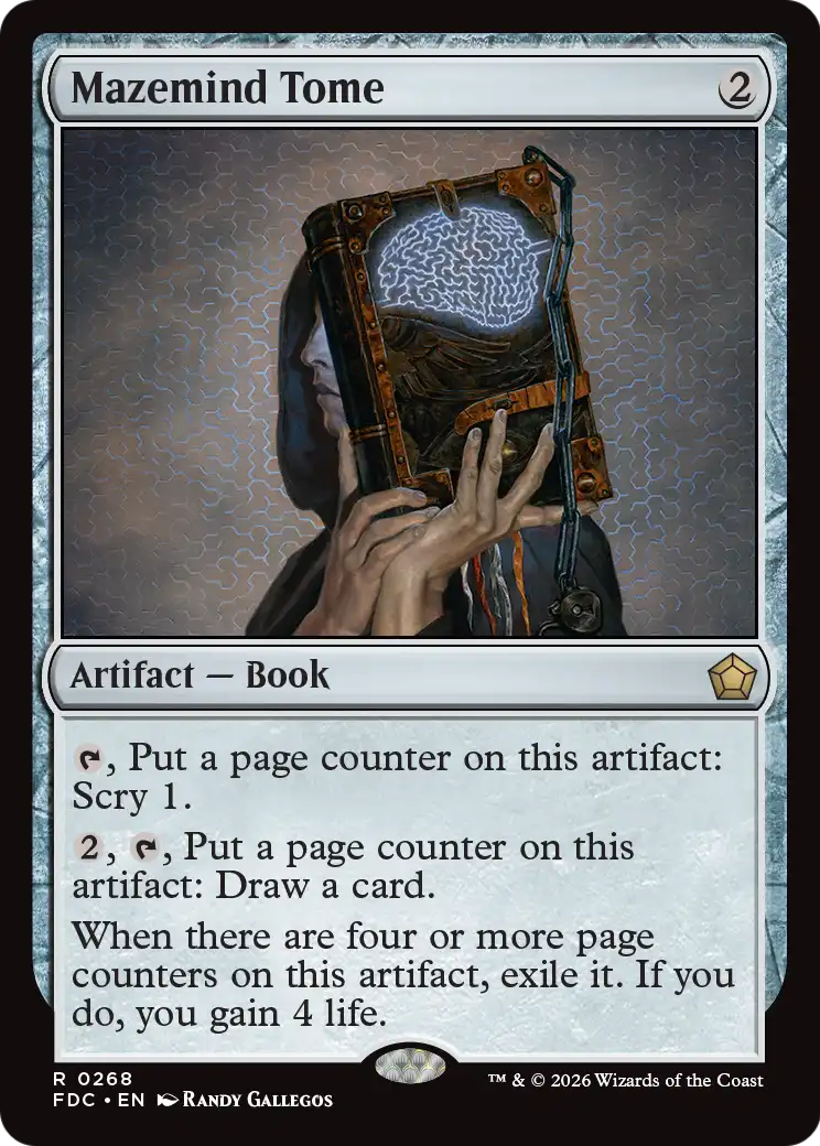 Mazemind Tome [Foundations Commander] | Total Play