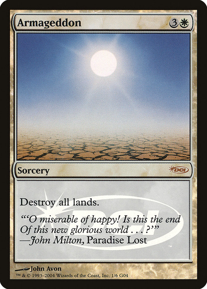 Armageddon [Judge Gift Cards 2004] | Total Play