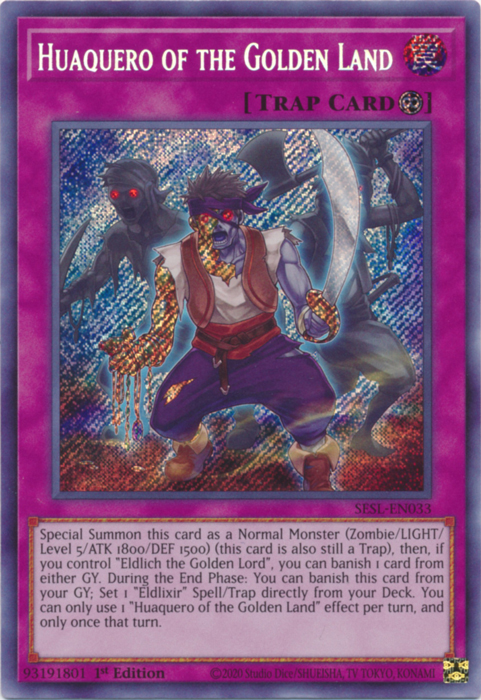 Huaquero of the Golden Land [SESL-EN033] Secret Rare | Total Play