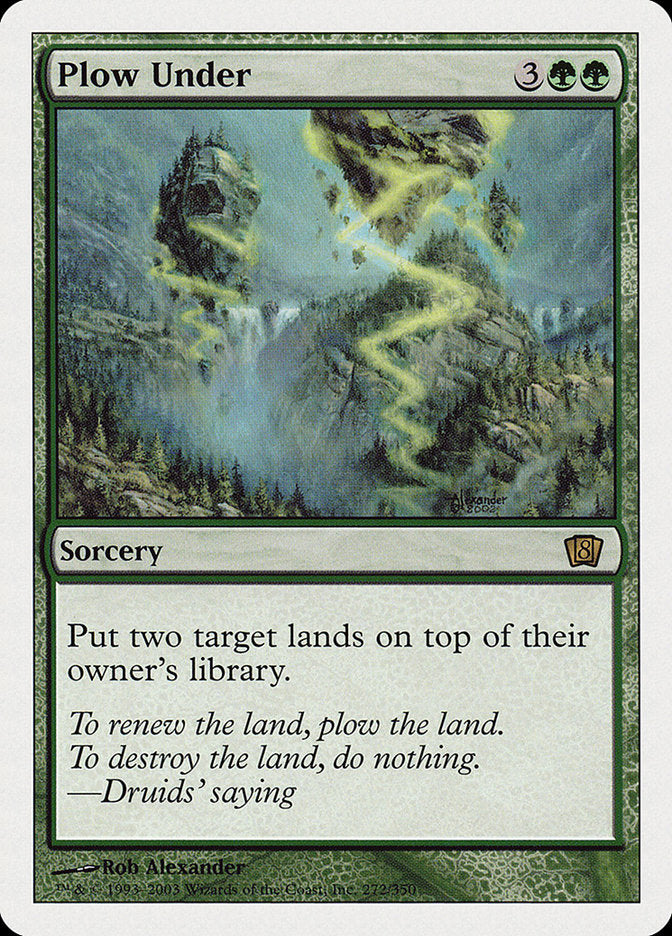 Plow Under [Eighth Edition] | Total Play