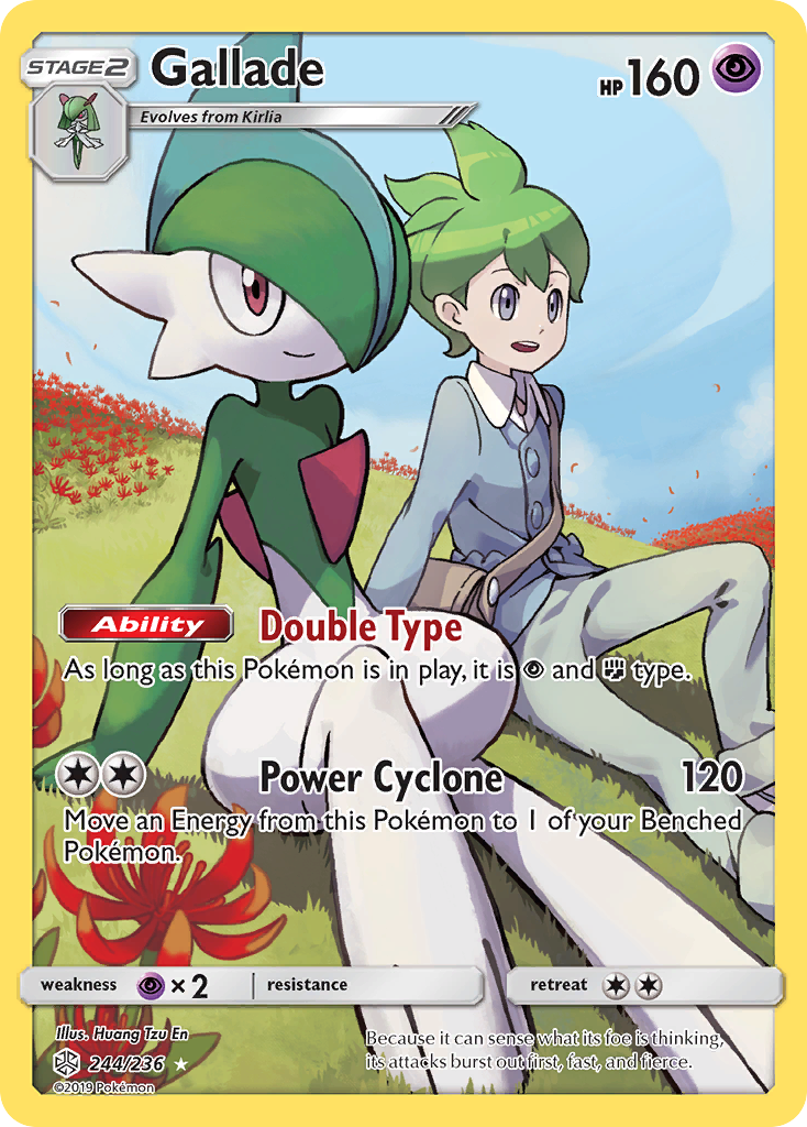 Gallade (244/236) [Sun & Moon: Cosmic Eclipse] | Total Play