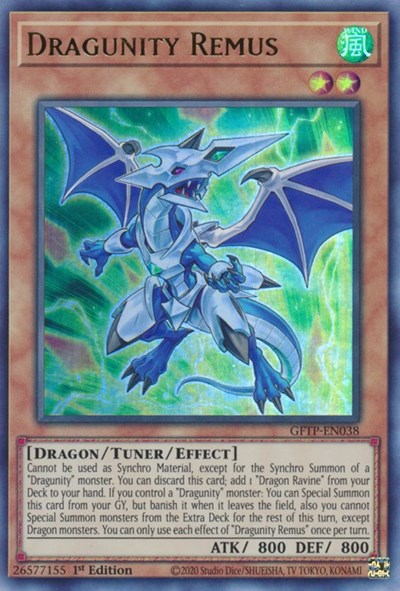 Dragunity Remus [GFTP-EN038] Ultra Rare | Total Play