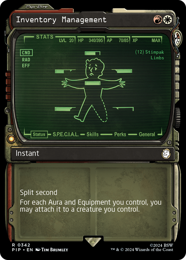 Inventory Management (Showcase) [Fallout] | Total Play