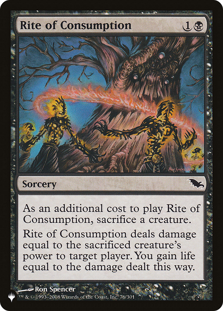 Rite of Consumption [The List Reprints] | Total Play