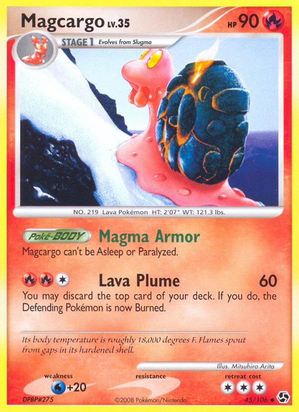 Magcargo (45/106) [Diamond & Pearl: Great Encounters] | Total Play