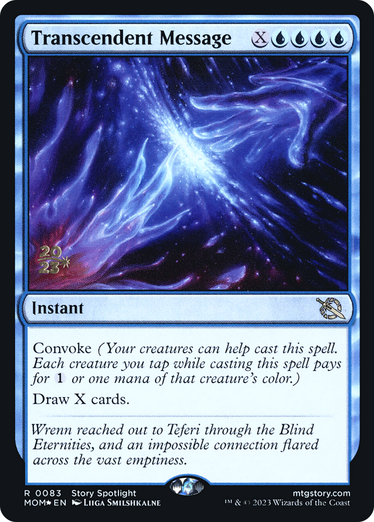 Transcendent Message [March of the Machine Prerelease Promos] | Total Play