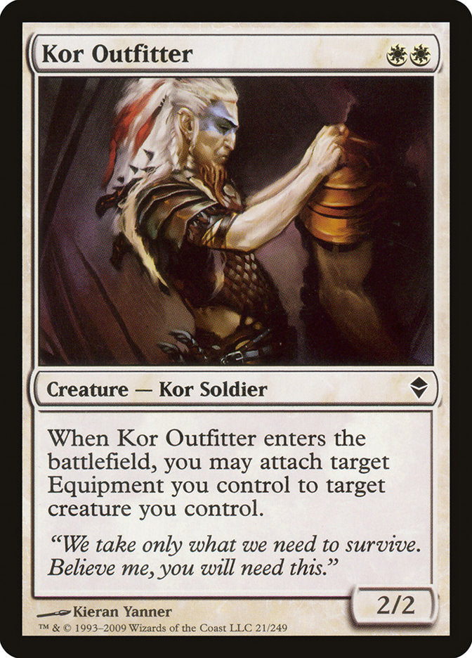 Kor Outfitter [Zendikar] | Total Play