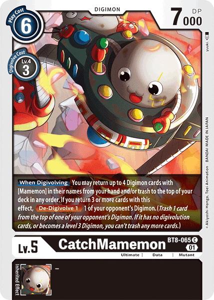 CatchMamemon [BT8-065] [New Awakening] | Total Play