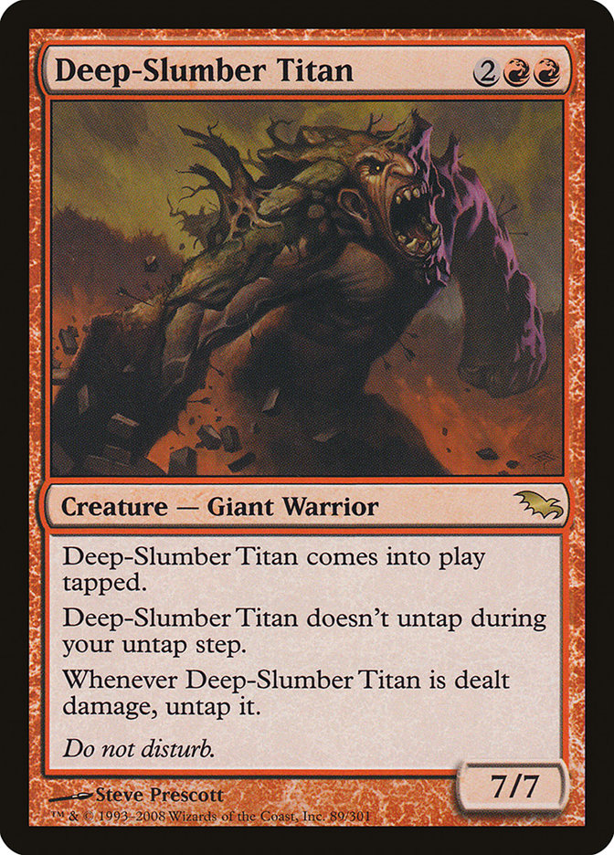 Deep-Slumber Titan [Shadowmoor] | Total Play