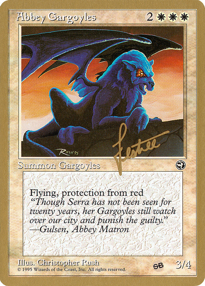 Abbey Gargoyles (Bertrand Lestree) (SB) [Pro Tour Collector Set] | Total Play