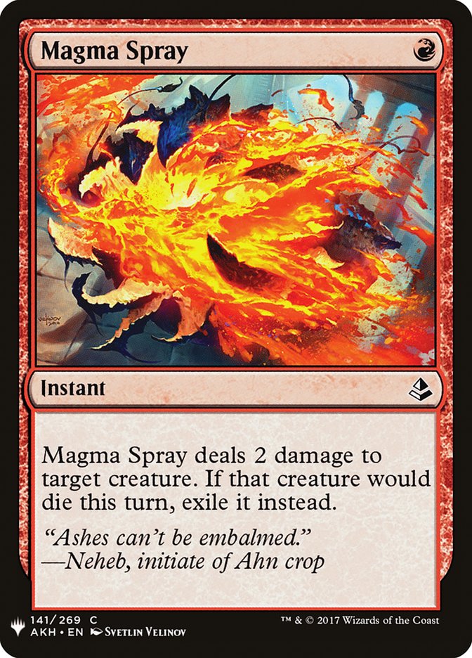 Magma Spray [Mystery Booster] | Total Play