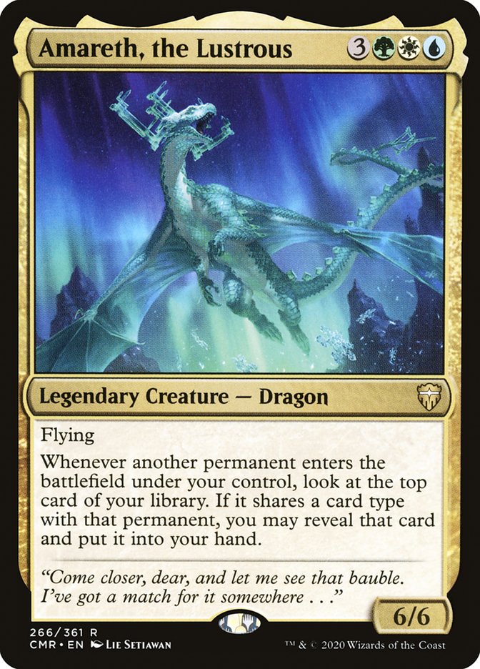 Amareth, the Lustrous [Commander Legends] | Total Play