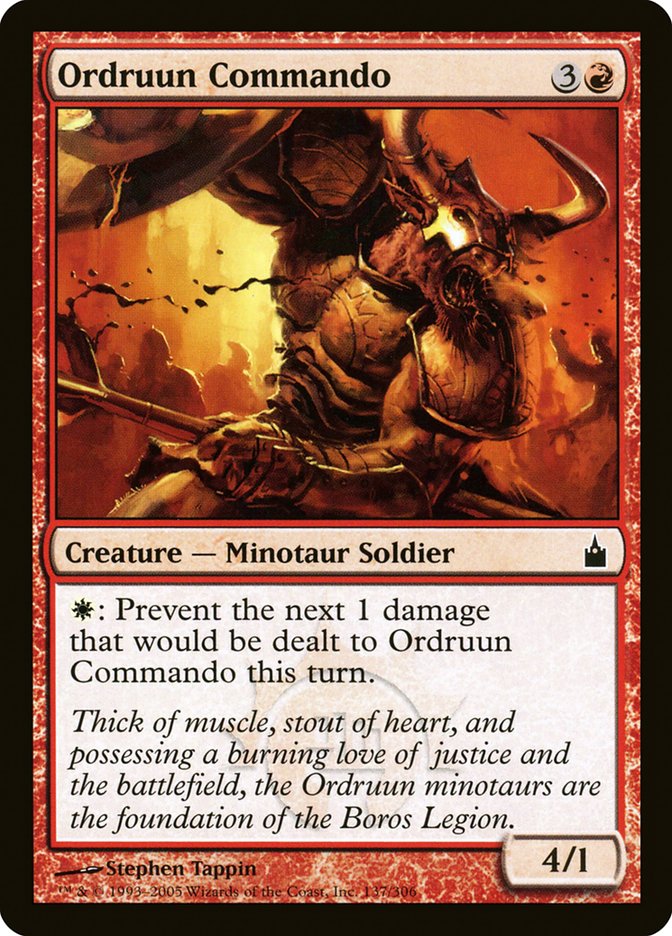 Ordruun Commando [Ravnica: City of Guilds] | Total Play