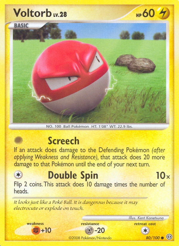 Voltorb (80/100) [Diamond & Pearl: Stormfront] | Total Play