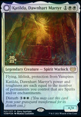 Katilda, Dawnhart Martyr // Katilda's Rising Dawn [Innistrad: Crimson Vow Prerelease Promos] | Total Play