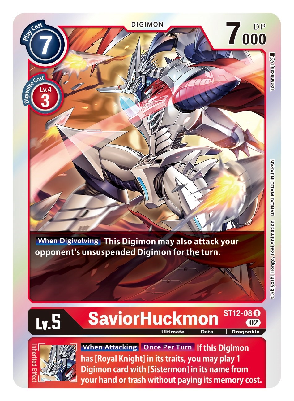 SaviorHuckmon [ST12-08] [Starter Deck: Jesmon] | Total Play