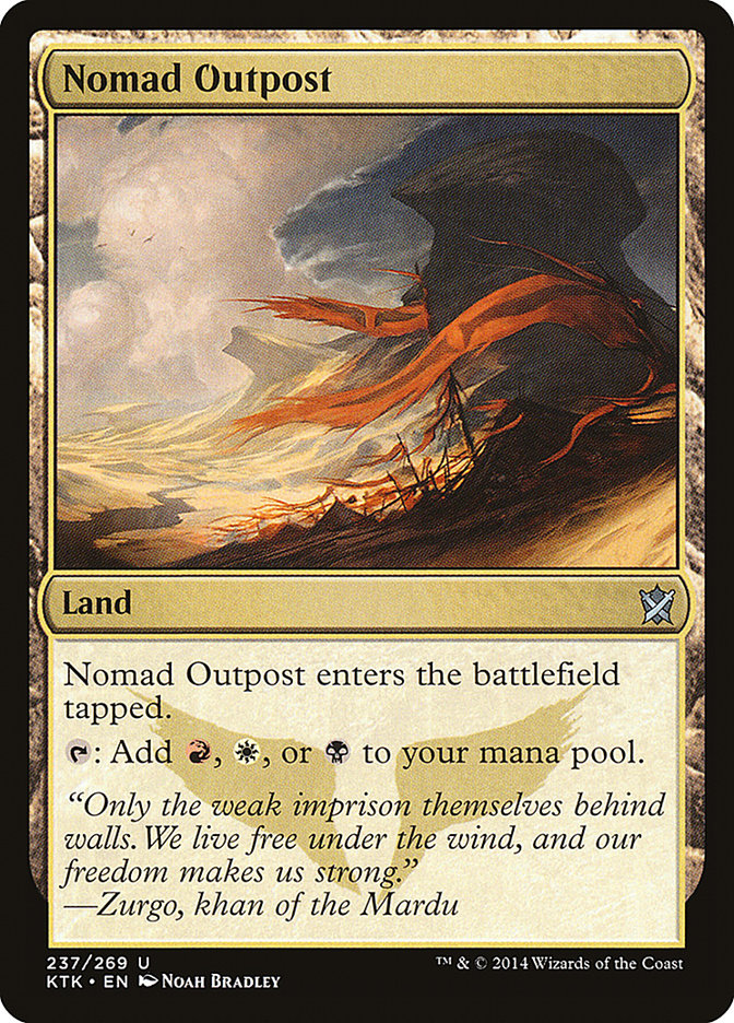 Nomad Outpost [Khans of Tarkir] | Total Play