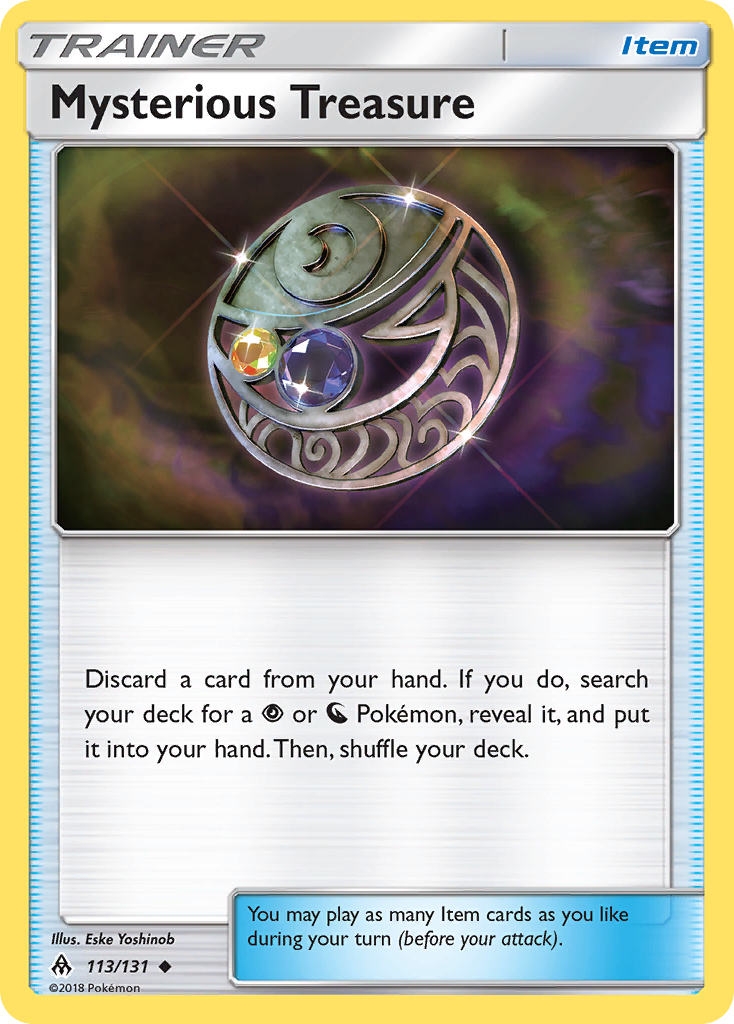 Mysterious Treasure (113/131) [Sun & Moon: Forbidden Light] | Total Play