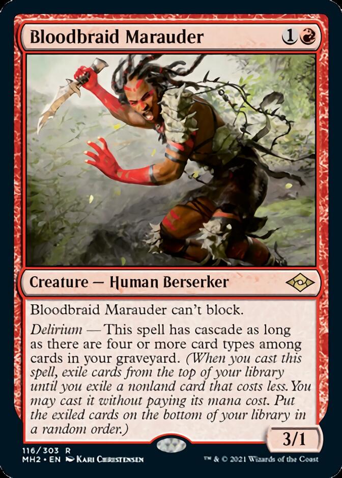 Bloodbraid Marauder [Modern Horizons 2] | Total Play