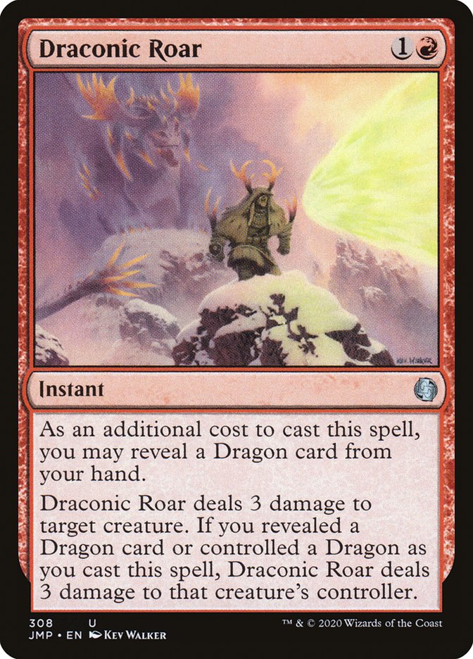 Draconic Roar [Jumpstart] | Total Play