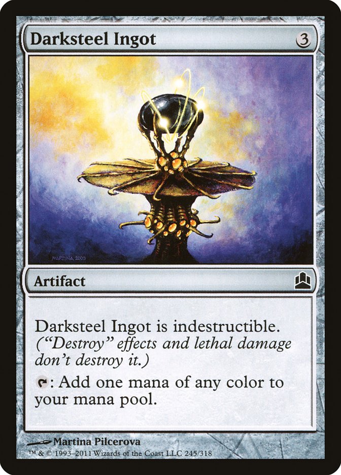 Darksteel Ingot [Commander 2011] | Total Play