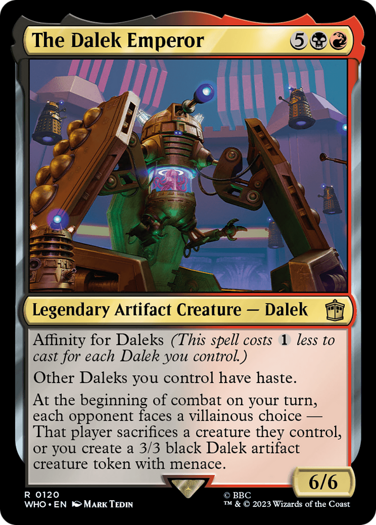 The Dalek Emperor (Extended Art) [Doctor Who] | Total Play
