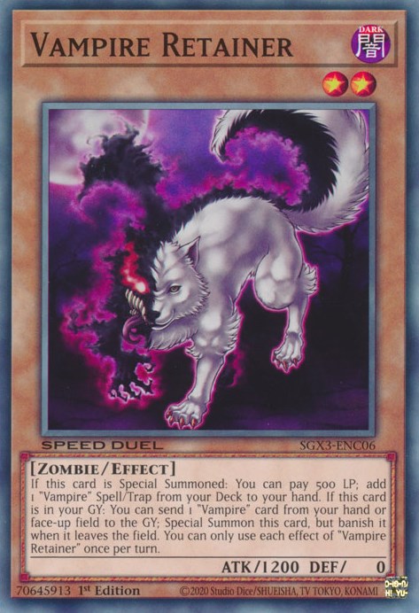 Vampire Retainer [SGX3-ENC06] Common | Total Play